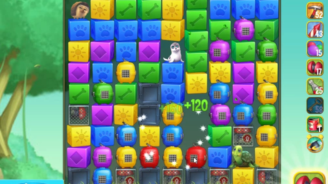 Pet Rescue Saga, Pet Island, 9th August 2017, level 3 😈 ►TOBIAS DEAMON◄