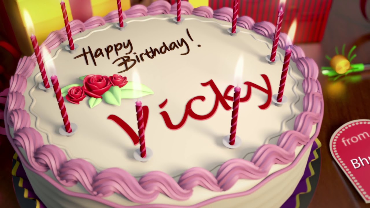 Happy Birthday Vicky