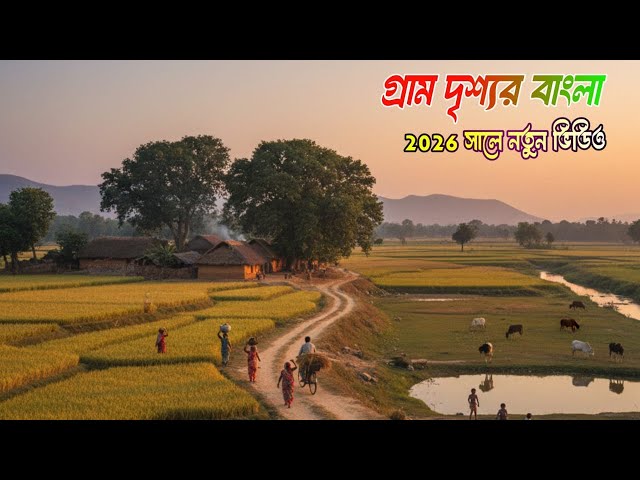 গ্রাম দৃশ্যর বাংলা 2026 সালের নতুন ভিডিও gram Bangla notun video