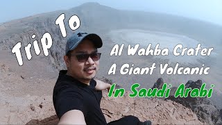 Download Lagu AL WAHBA CRATER TRIP A GIANT VOLCANIC CRATER IN SAUDI ARABIA MP3