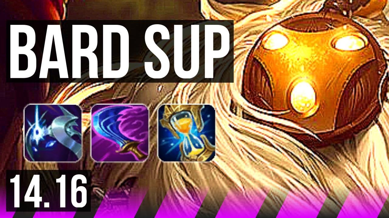 BARD & Miss Fortune vs JANNA & Zeri (SUP) | 900+ games, 7/4/20 | EUW Master | 14.16