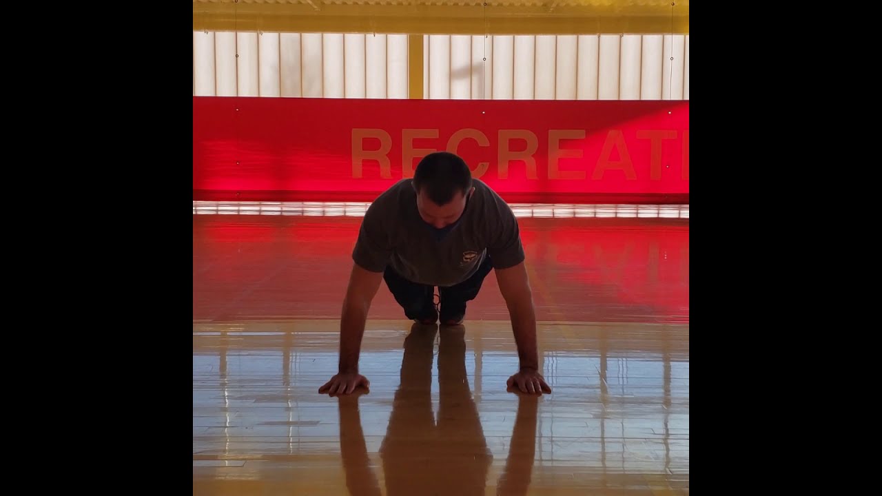 Push up front view - YouTube