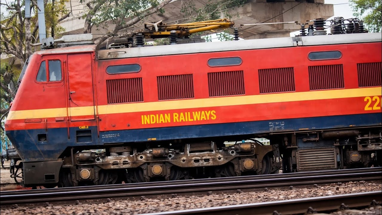 WAP-4: The Backbone of Indian Railways, Classic Electric Locomotive in Action