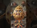 "Mein litthi chokha hu 🍘". #ai,#food #funny