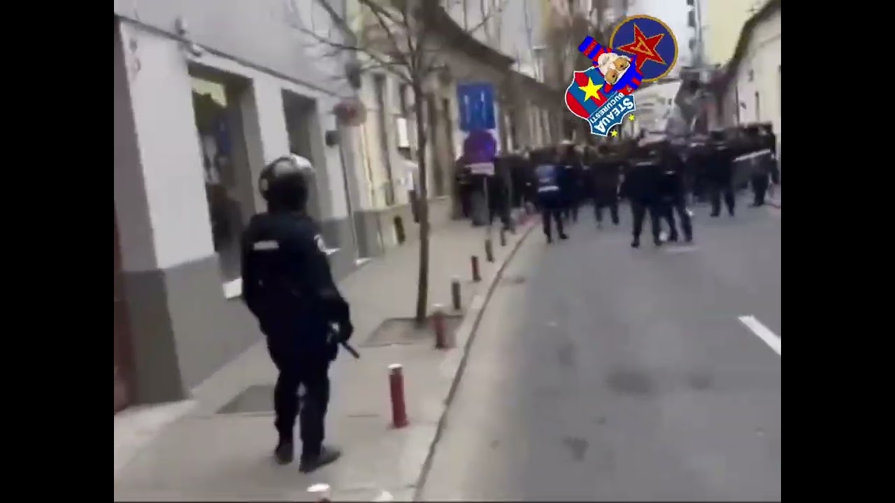 Corteo SUD Steaua  @ U Cluj  🆚️ STEAUA