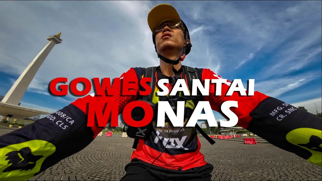 Comeback Gowes!! Jakarta Kembali Ramai! Gowes Sendirian ke Monas Pasca Lebaran | Vlog Sepedaan