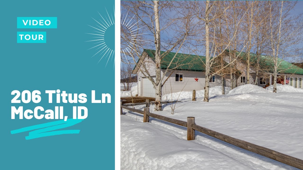 House for sale in MCCall Horse Property for Sale in McCall Idaho