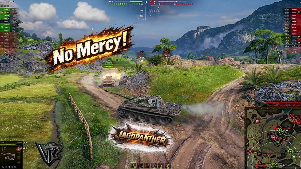 Jagdpanther Hunt | Big Damage and Final Revenge | WoT