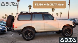 All DELTA Geared up FZJ80 Land Cruiser