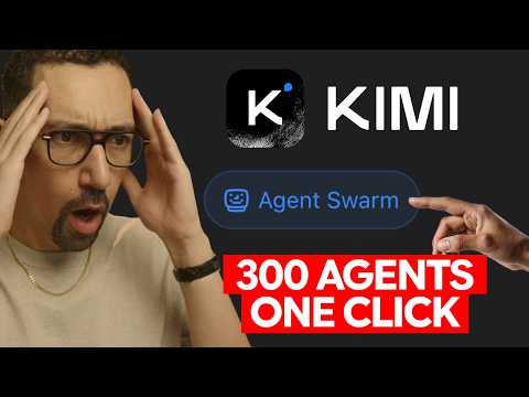 Thumbnail for Kimi K2.6 Review: 300 AI Agents From One Prompt