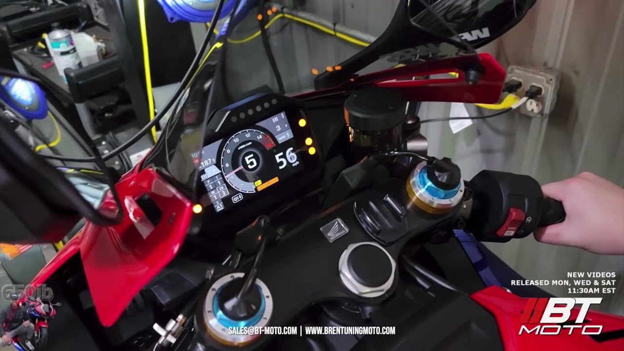 2021 Kawasaki ZX-10R vs 2021 Honda CBR1000RR-R SP Dyno Runs with