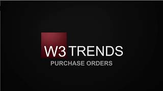 Easy Purchase Orders - A Shopify Application For Generating Purchase Orders
