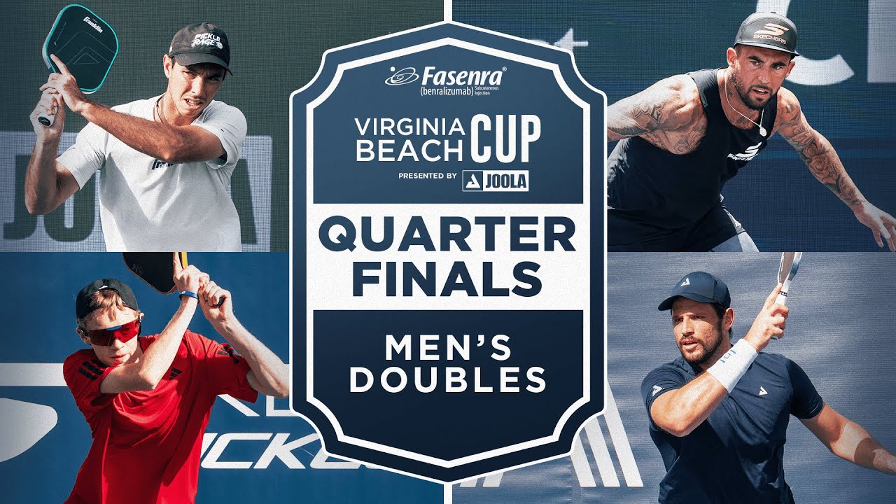 Johnson/Klinger v McGuffin/Bar at the Fasenra Virginia Beach Cup presented by Joola