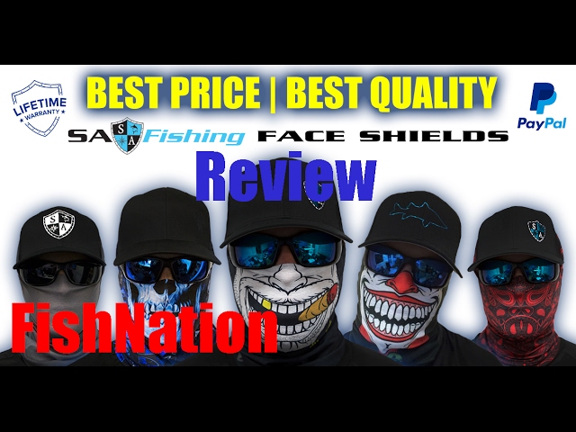 SA Fishing Face Shield Review 