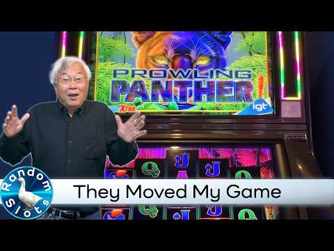 Prowling Panther Slot Machine Moved