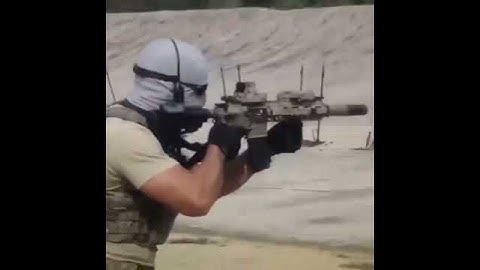 Navy SEAL/DEVGRU Gold Squadron Operator at the range