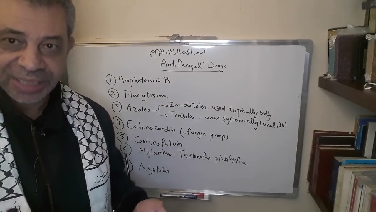 Module 310 - Lecture 37- part 1: Antifungal drugs.