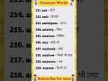 रोजाना बोले जाने वाले शब्द #shorts #vocabulary #shortvideo #motivational  #video #motivation
