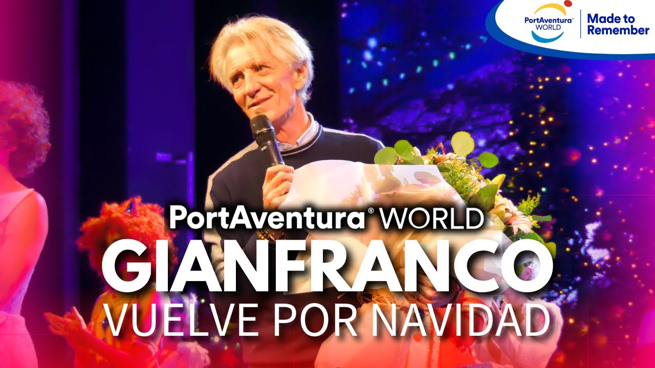 GIANFRANCO VUELVE por Navidad [4K] NAVIDAD 2024 PORTAVENTURA WORLD