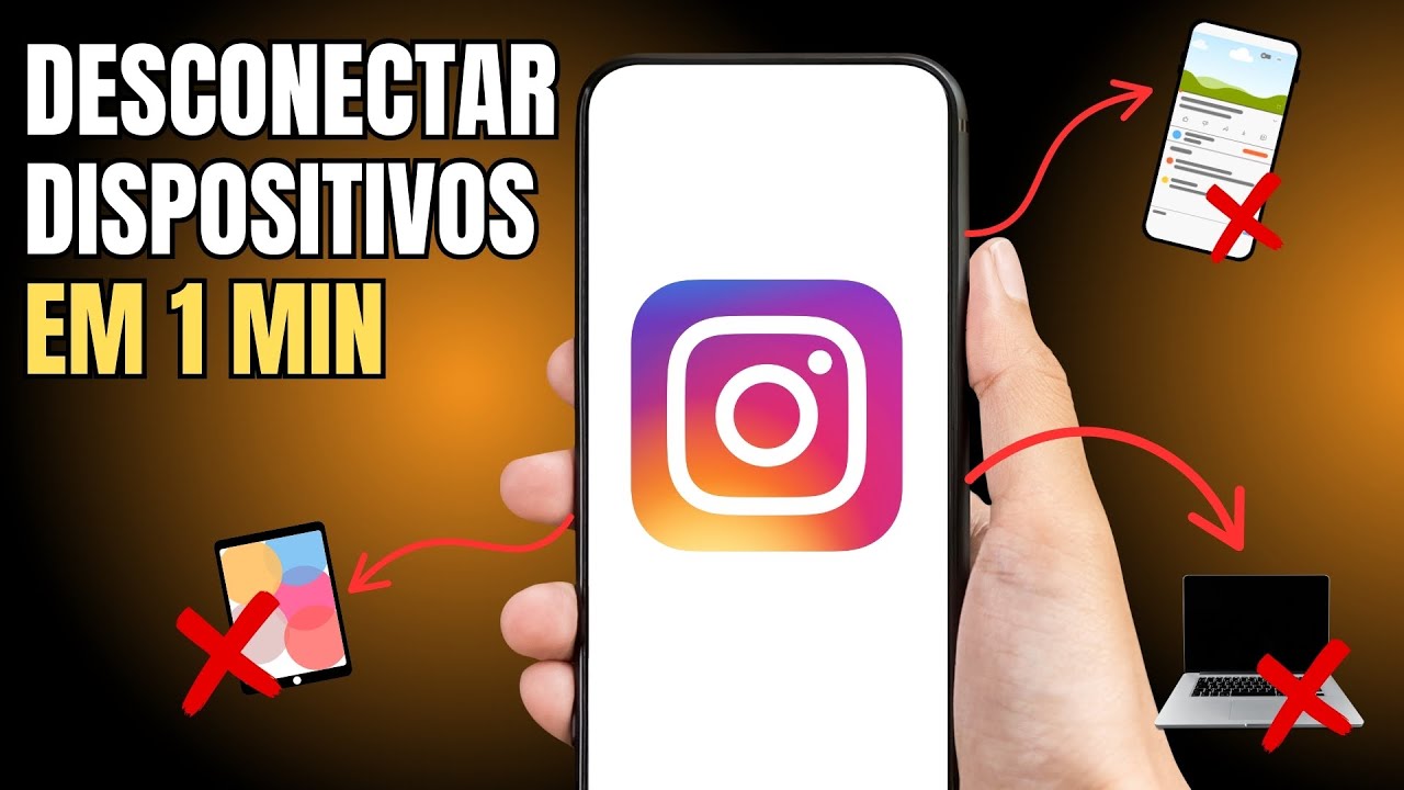COMO DESCONECTAR CONTA DO INSTAGRAM DE OUTROS DISPOSITIVOS - YouTube