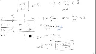 Solve Absolute Value Inequalities with two absolute values