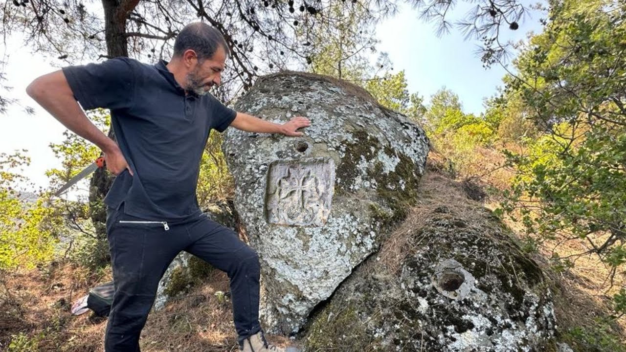 Открываем богатый сундук с сокровищами под 10-тонной скалой!!!