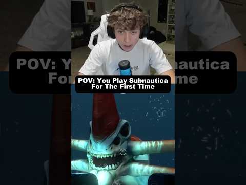 POV: You Play Subnautica For The First Time #subnautica #gaming