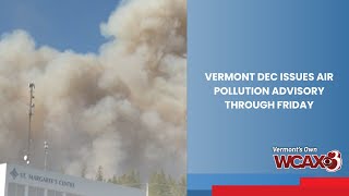 Vermont DEC issues air pollution advisory Wednesday and Friday