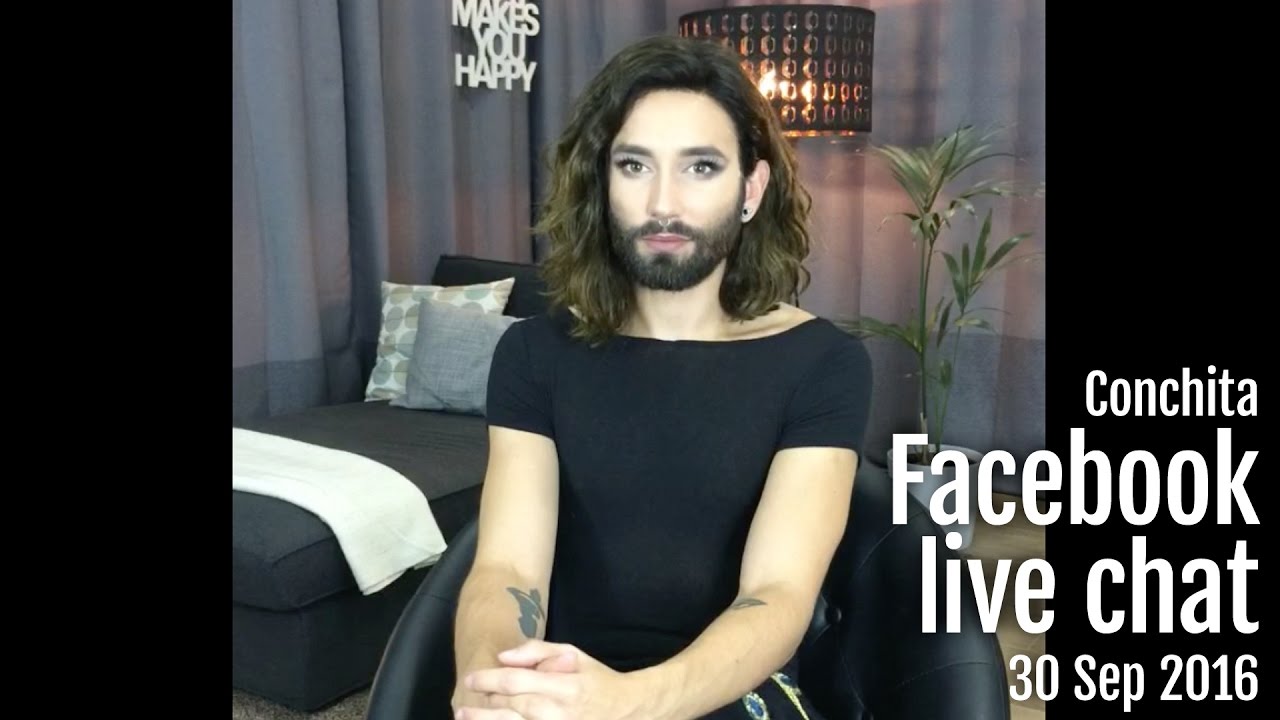 Conchita - Facebook Live Chat 30 Sep 2016
