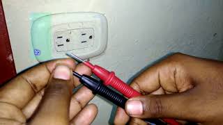 Digital Multimeter How to Use (Part 3): Identifying which is the phase and which is the neutral i...