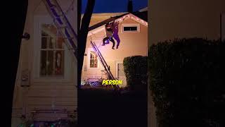 Epic Christmas Decoration Mistaken for a Real Emergency
