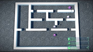 Project Spark: A* pathfinding test 1