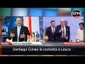 Santiago Cúneo destrozó a Leuco