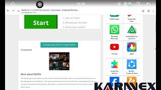 KARNNEX ANDROID PLAYER HOW TO DOWNLOAD NETFLIX? screenshot 4