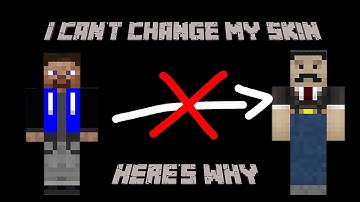 I cant change my  Minecraft skin