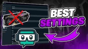 BEST STREAMLABS RECORDING SETTINGS FOR LOW END PC 🔥| *NO GPU NEEDED* ✔️
