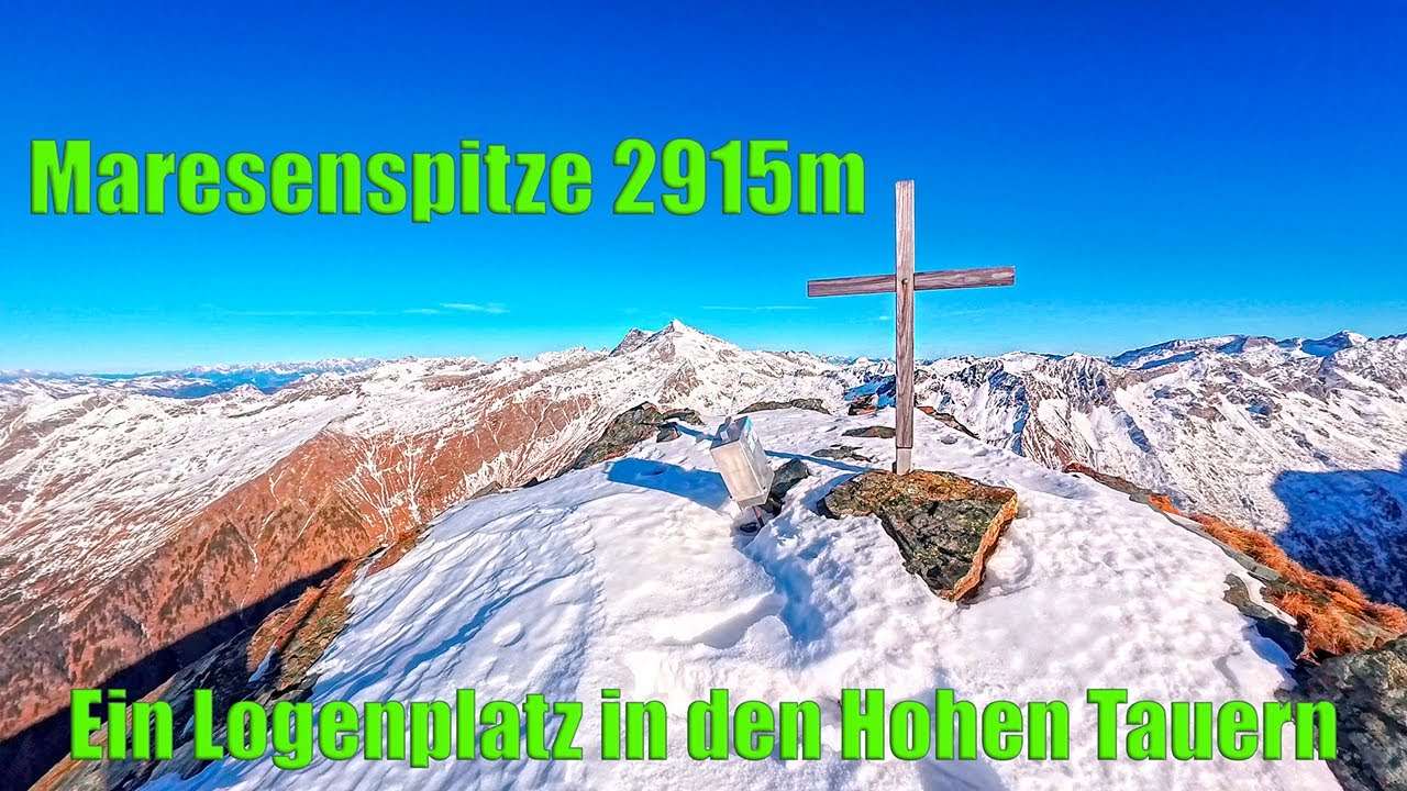Über den Wolken der Hohen Tauern: Maresenspitze 2915m