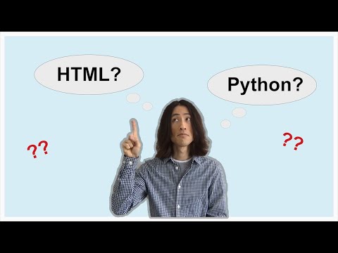 Python? HTML? Which language should I learn first?