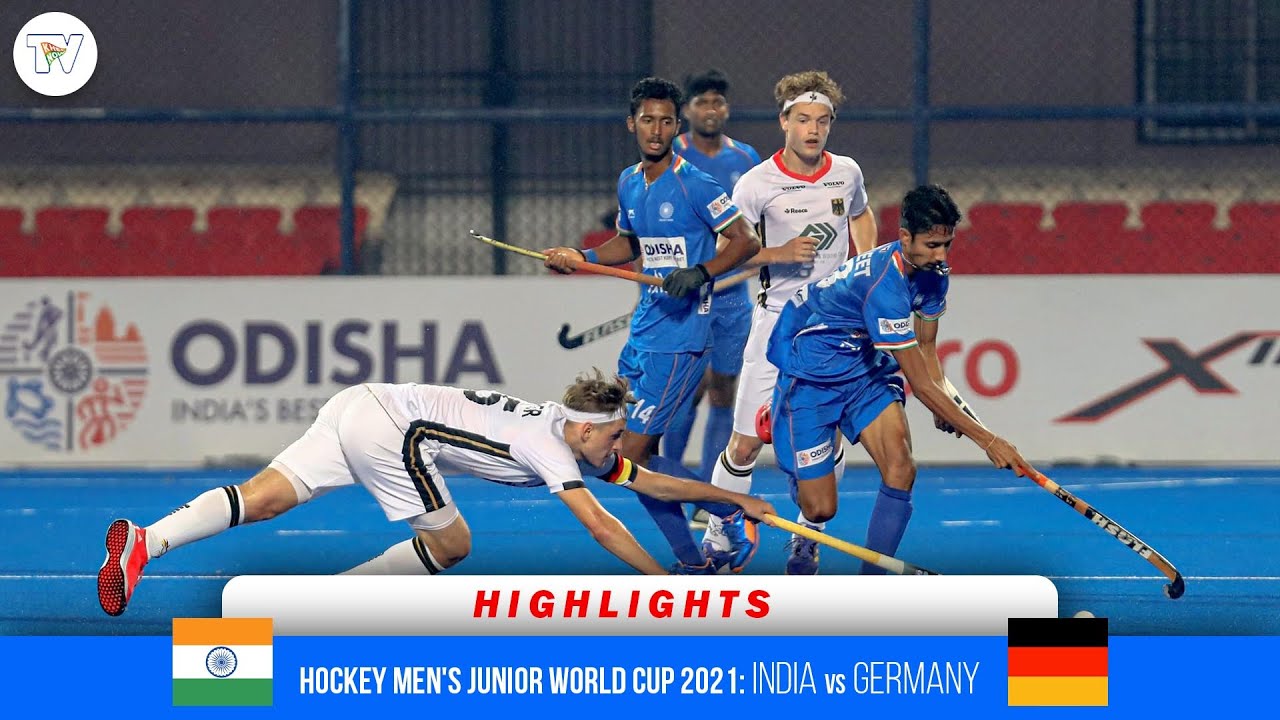 Hockey Mens Junior World Cup 2021 SF 2 Highlights India Vs Germany