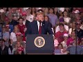 President Trump rallies for Darline Graham in South Carolina
