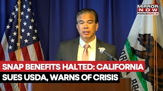 California Sues USDA Amid US Govt Shutdown Drama, Warns Of Crisis; Snap Benefits Halted | Watch