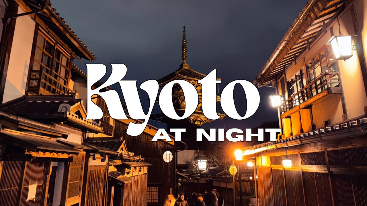 a cozy night walk in #Kyoto Japan🇯🇵🌙 ✨exploring Gion district, Yasaka Shrine, Ninenzaka & Sannenzaka