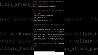 create spiderman game with pythan🧑‍💻😎