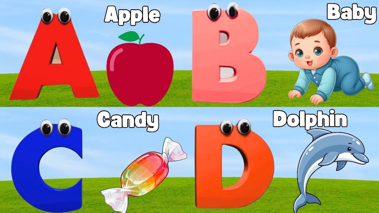 ABC Phonics Song | A Is For Apple Learn ABC Alphabet for Children ...