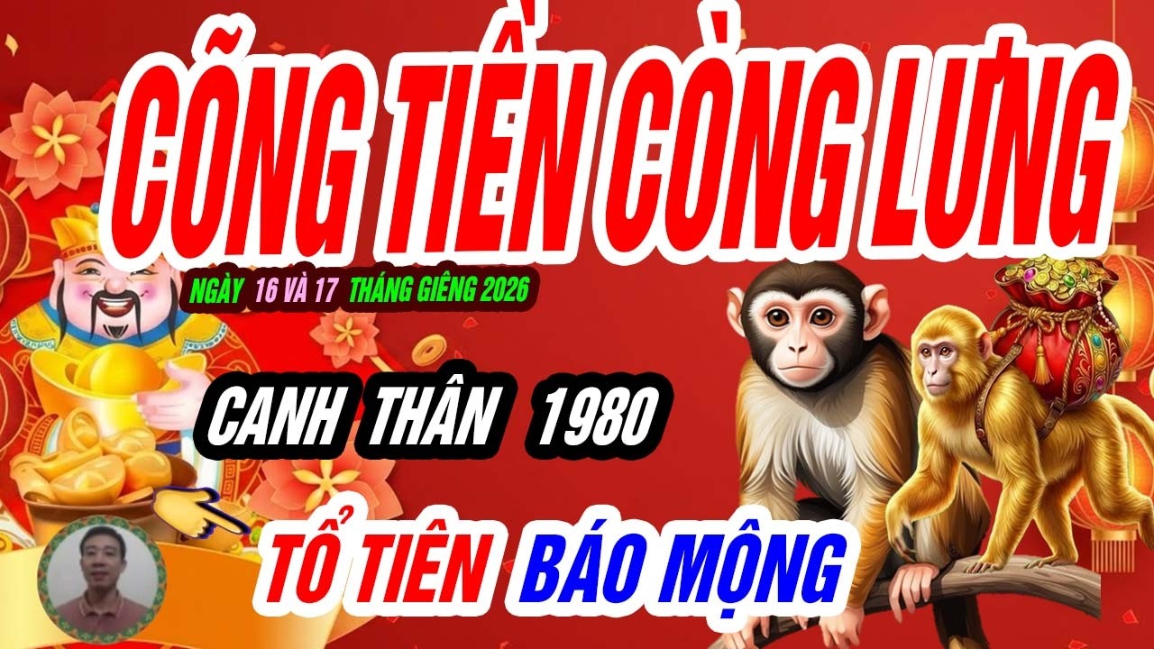 🐵 Kim Vận Chuyển Mình! CANH THÂN 1980 đúng 2 ngày tới tiền về không ngờ