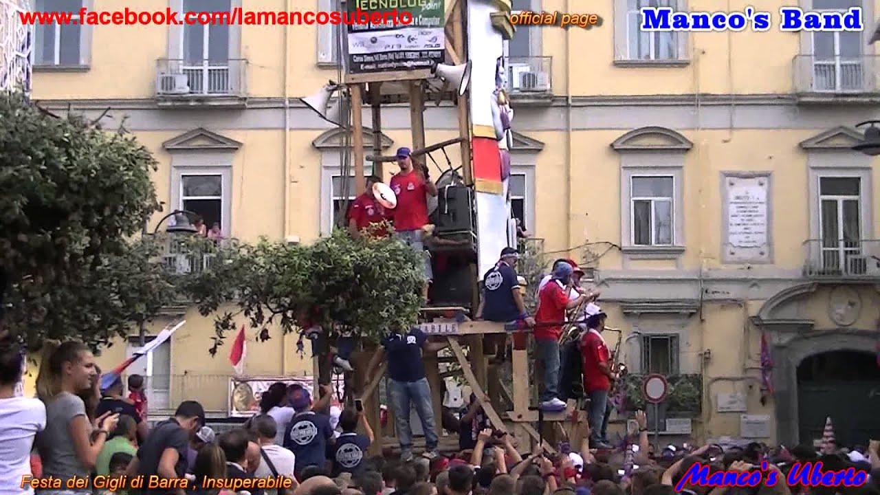 Manco's band - LA PIAZZA - Insuperabile 2013 BARRA. Con Parisi e Cozzolino