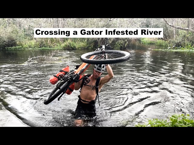 Riding Beside Gators-Bikepacking Florida-Ep 3 class=