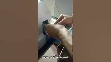 steel wire rope cable twisting and coiling machine, testing video