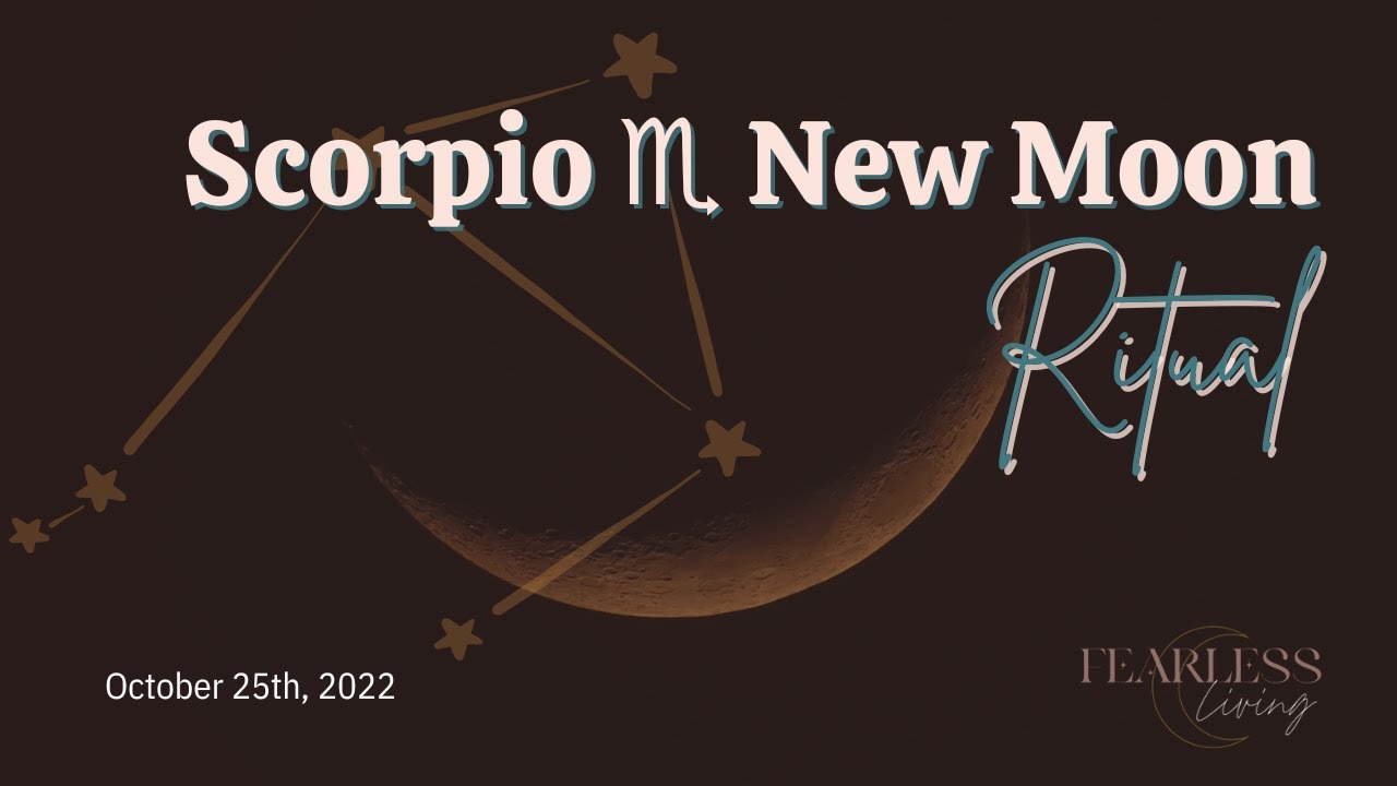 Scorpio New Moon Eclipse Ritual