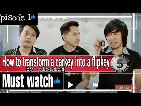 How to program stock key to flipkey for toyota vios